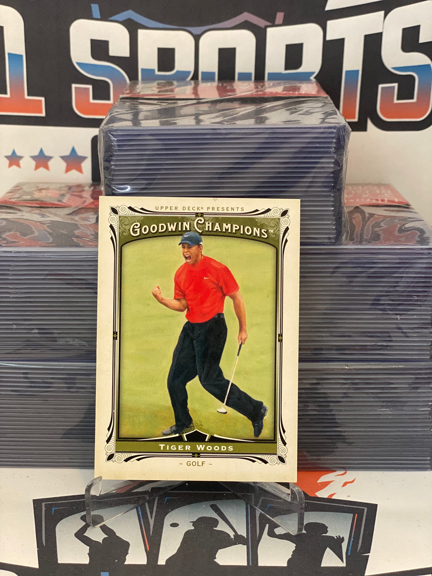 2013 Upper Deck Goodwin Champions Tiger Woods #143