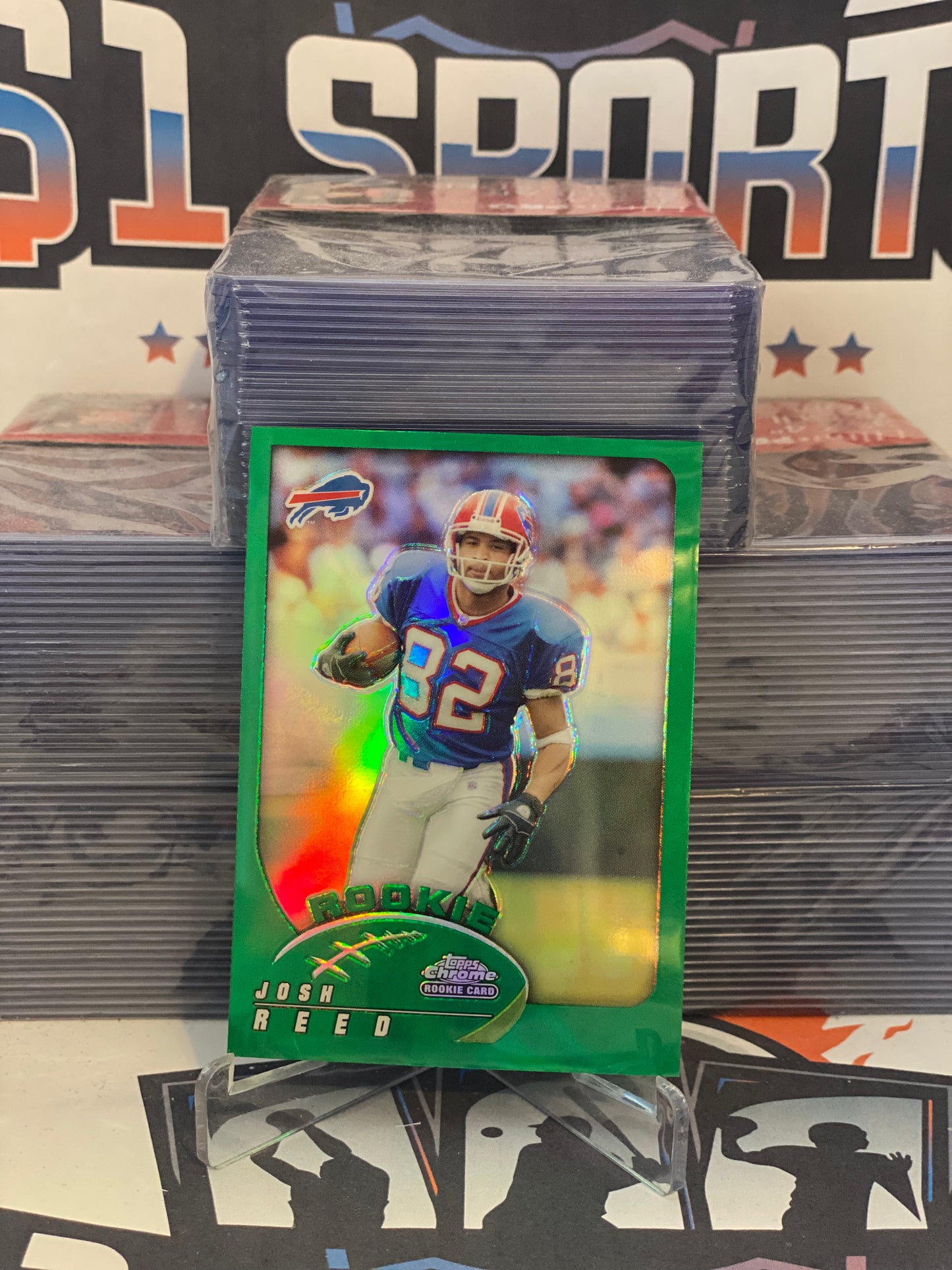 2002 Topps Chrome (Refractor) Josh Reed Rookie #209