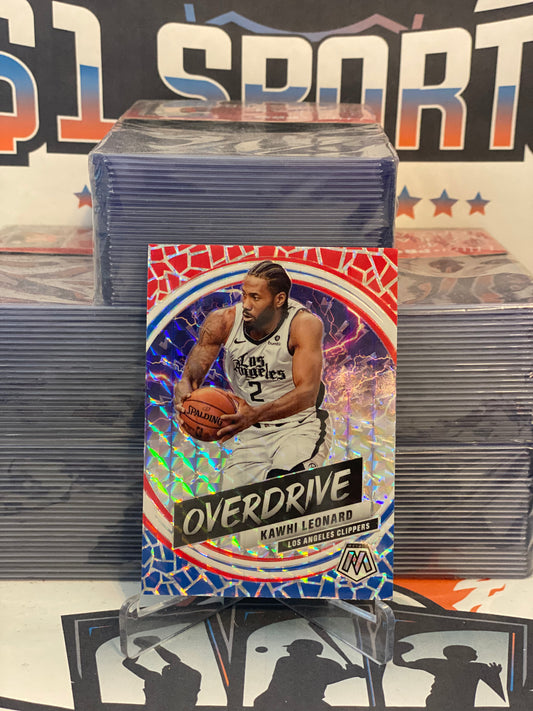 2019 Panini Mosaic (Mosaic Prizm, Overdrive) Kawhi Leonard #9