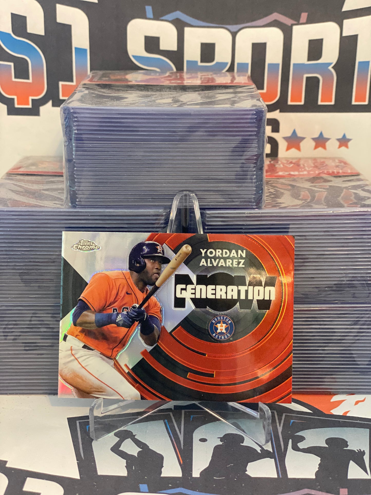 2022 Topps Chrome Update (Generation Now) Yordan Alvarez #GNC-16