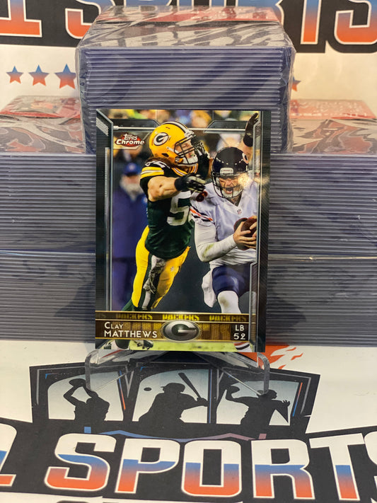 2015 Topps Chrome Clay Matthews #45