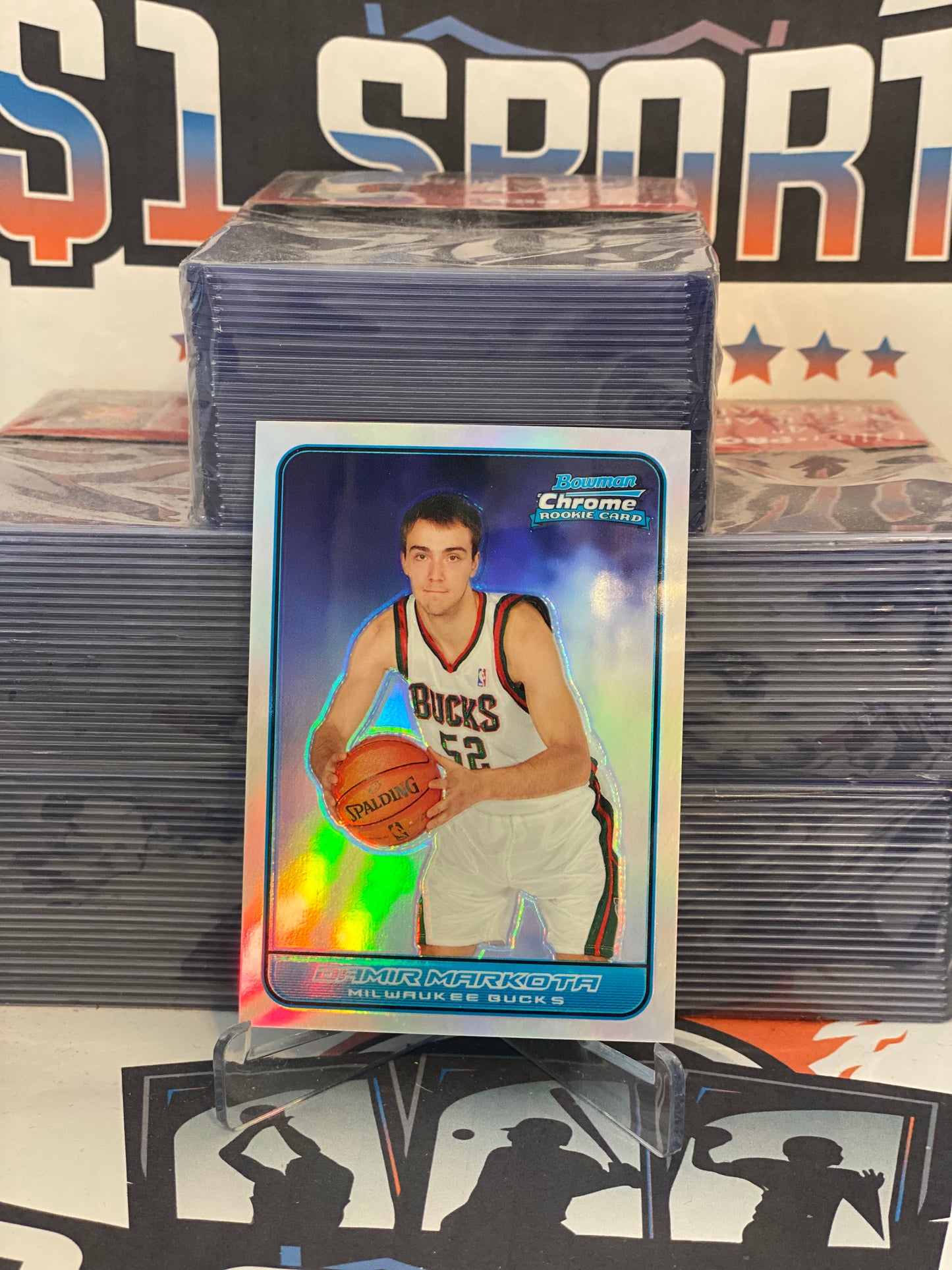 2006 Bowman Chrome (Refractor 153/249) Damir Markota Rookie #140