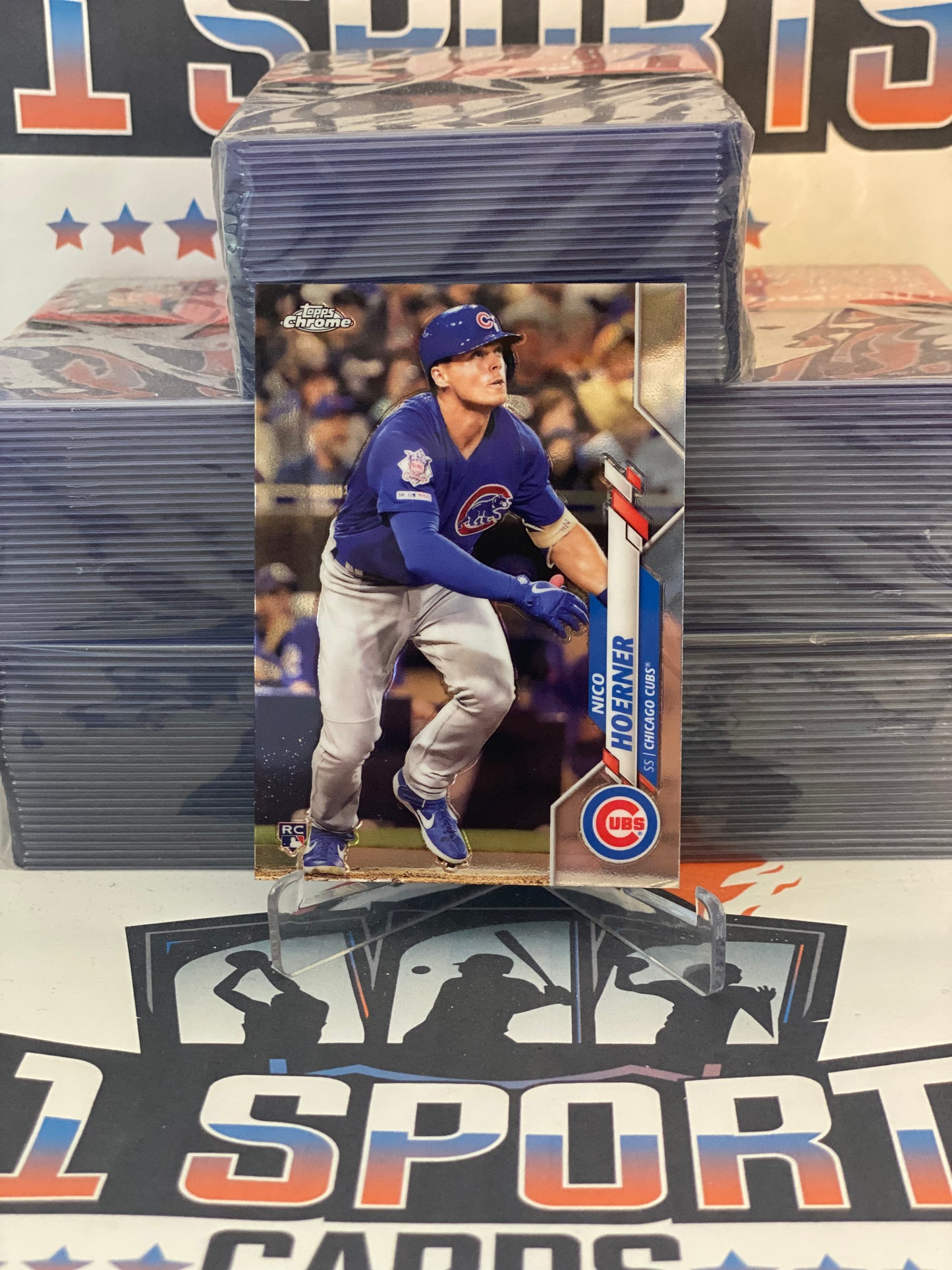 2020 Topps Chrome Nico Hoerner Rookie #161