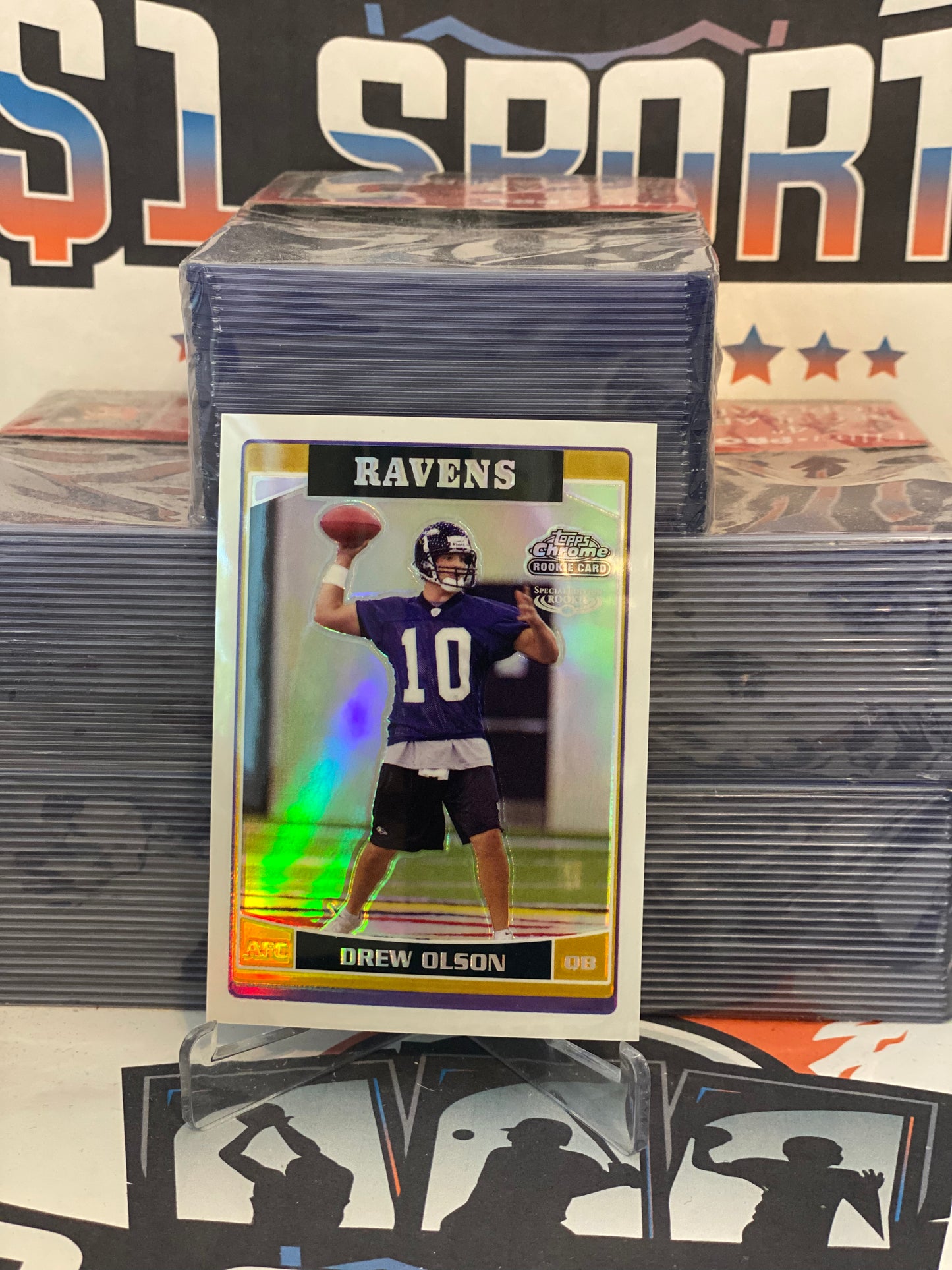 2006 Topps Chrome (Refractor) Drew Olson Rookie #264