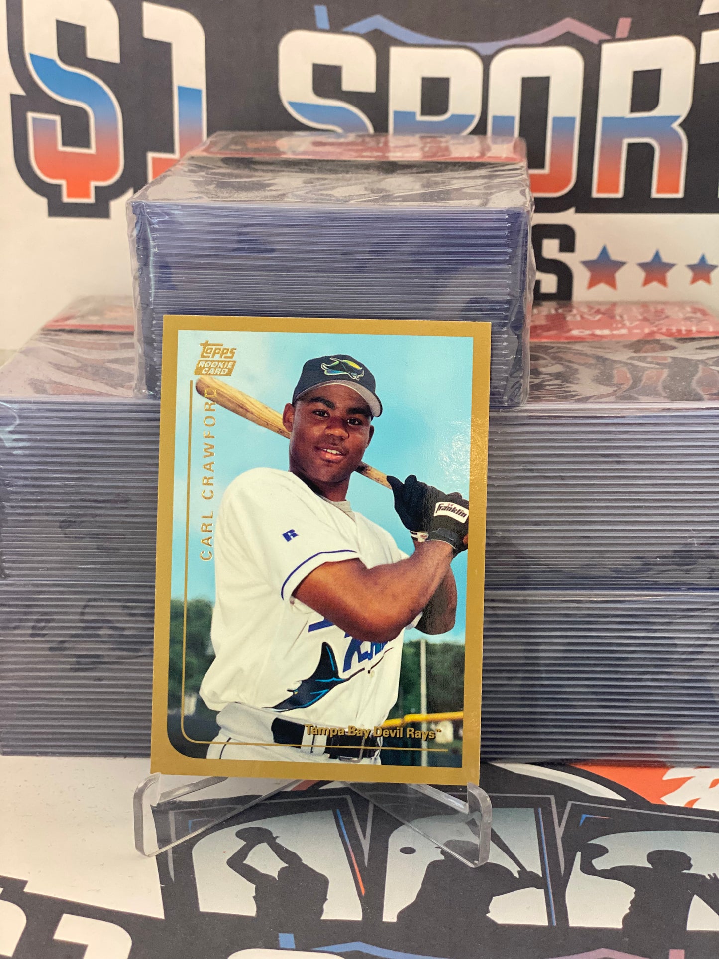 2000 Topps Traded Carl Crawford Rookie #T75