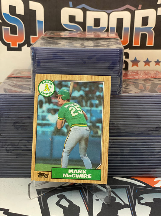 1987 Topps (2nd Year) Mark McGwire #366