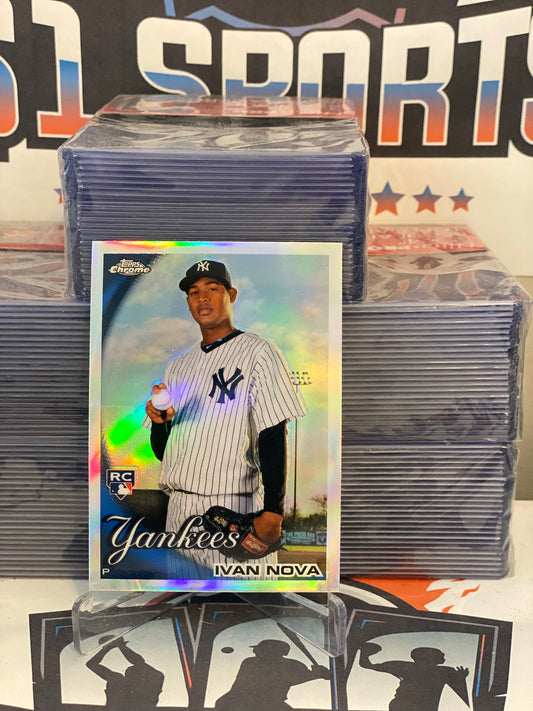 2010 Topps Chrome (Refractor) Ivan Nova Rookie #214