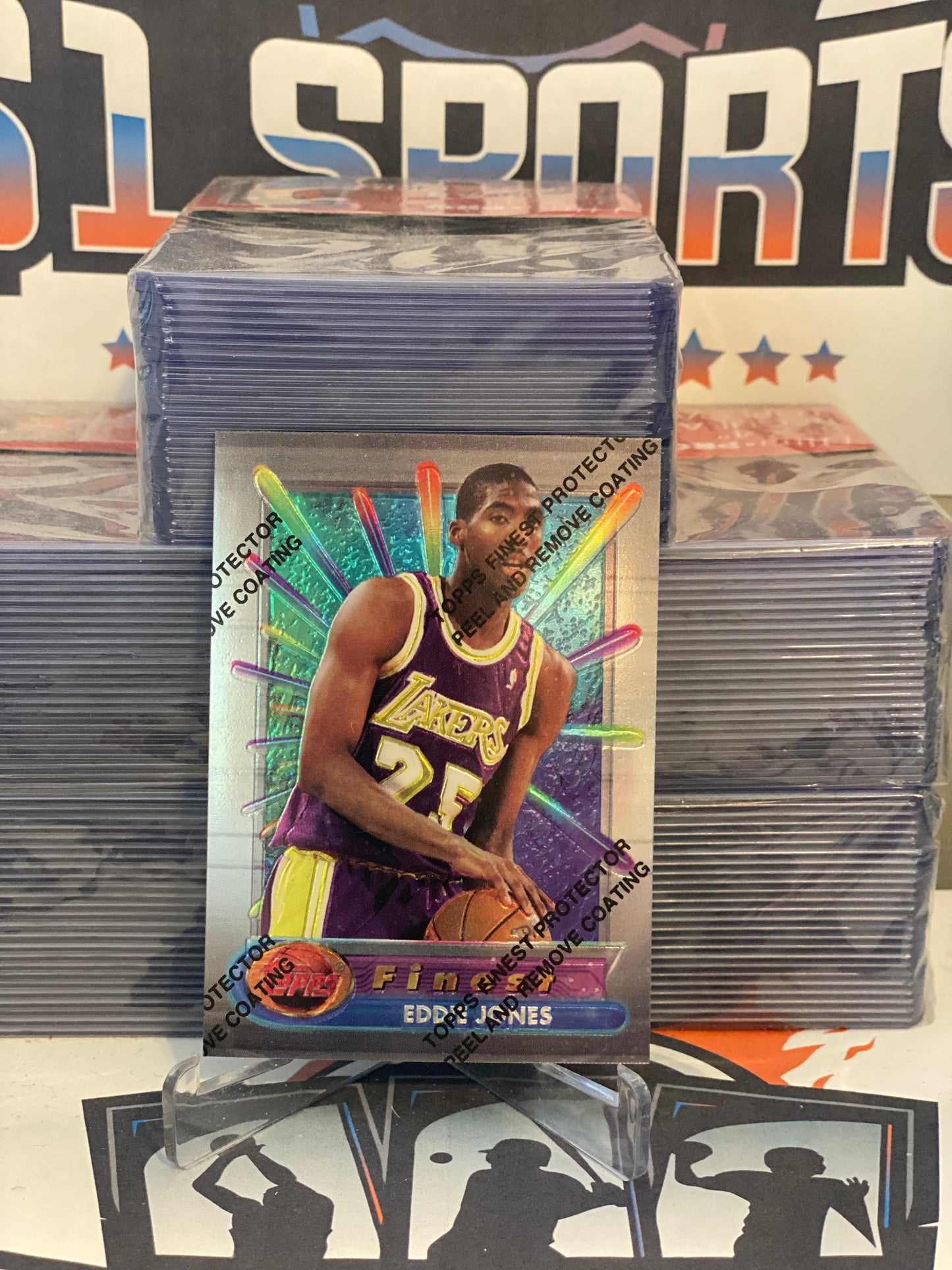 1994 Topps Finest Eddie Jones Rookie #323