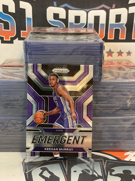 2022 Panini Prizm (Emergent) Keegan Murray Rookie #8