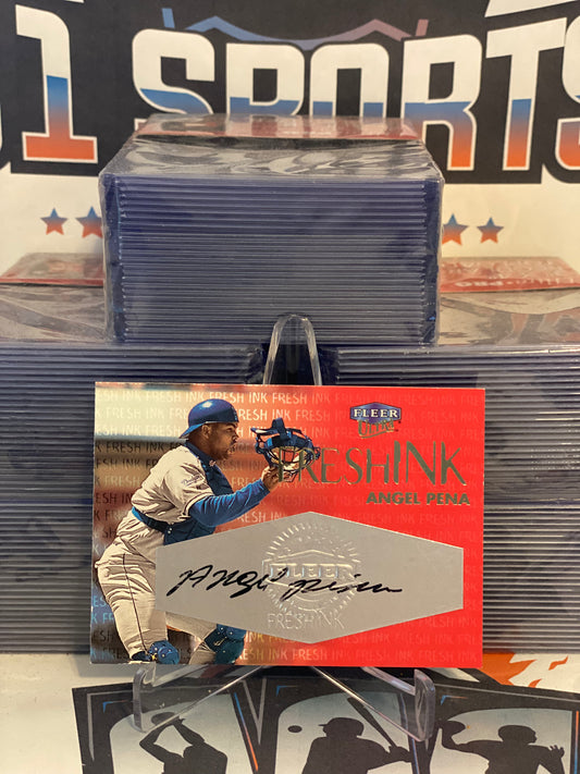 2000 Fleer Ultra (Fresh Ink Auto 216/1000) Angel Pena #47