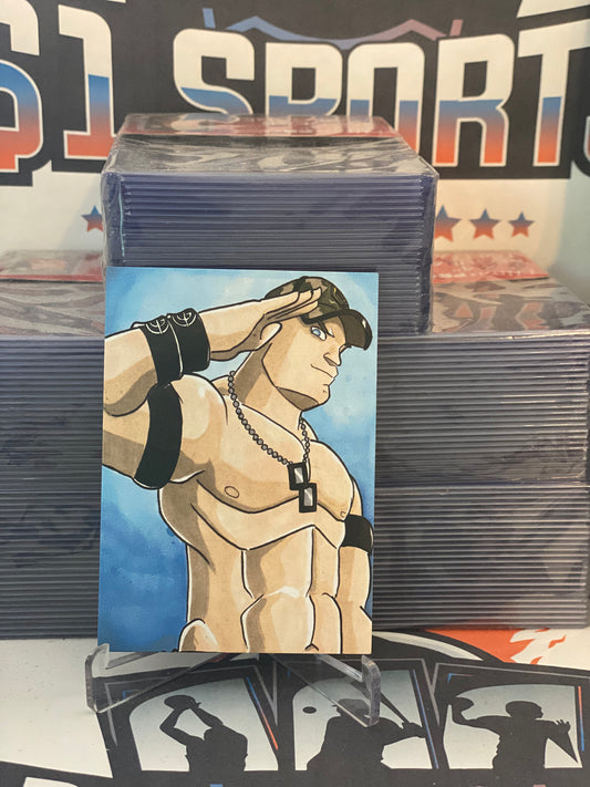 2021 Topps Heritage WWE (Sketch Card Reproduction) John Cena #SCR-3
