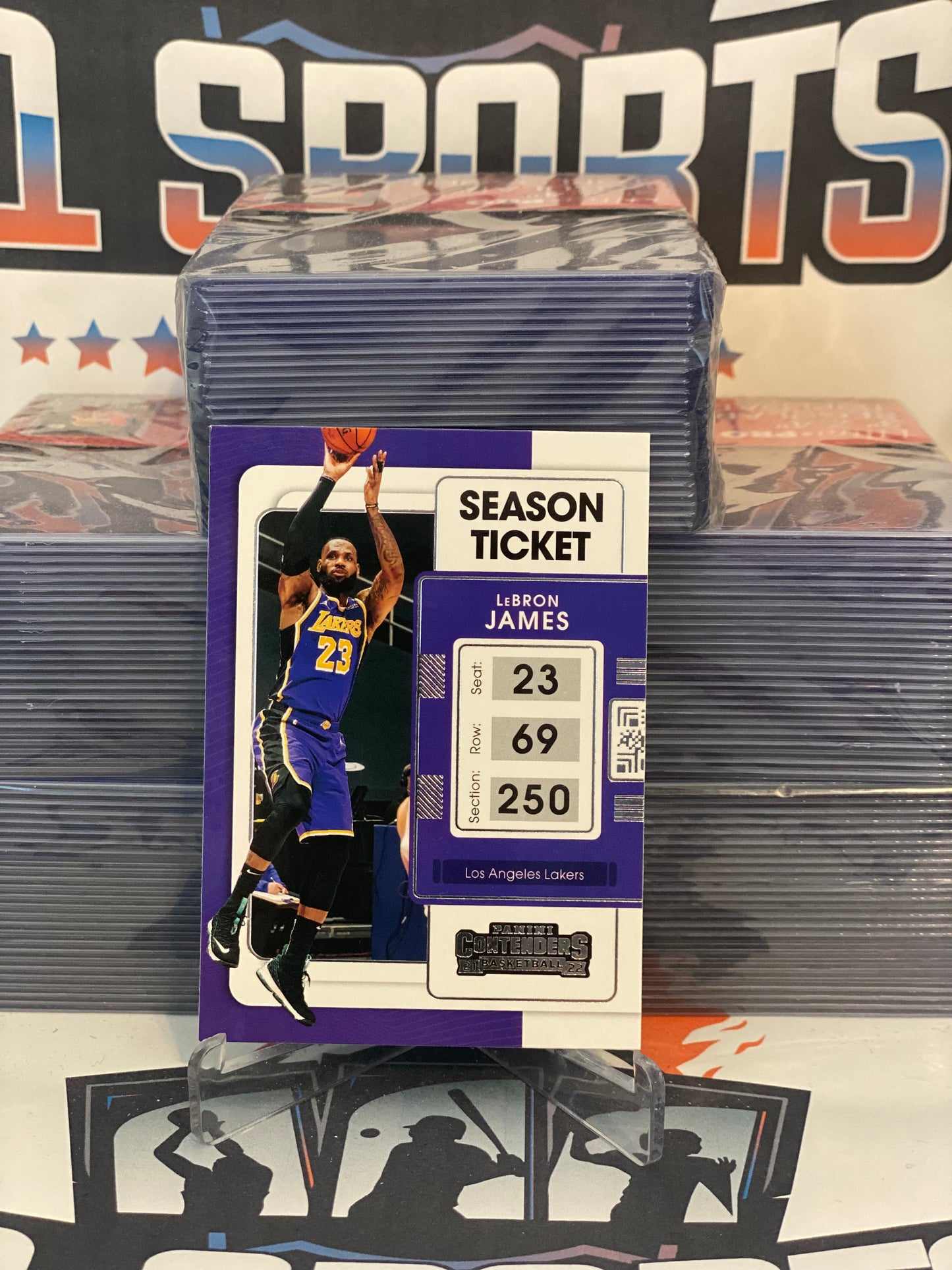 2021 Panini Contenders LeBron James #62