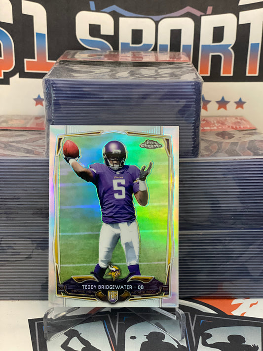 2014 Topps Chrome (Refractor) Teddy Bridgewater Rookie #173