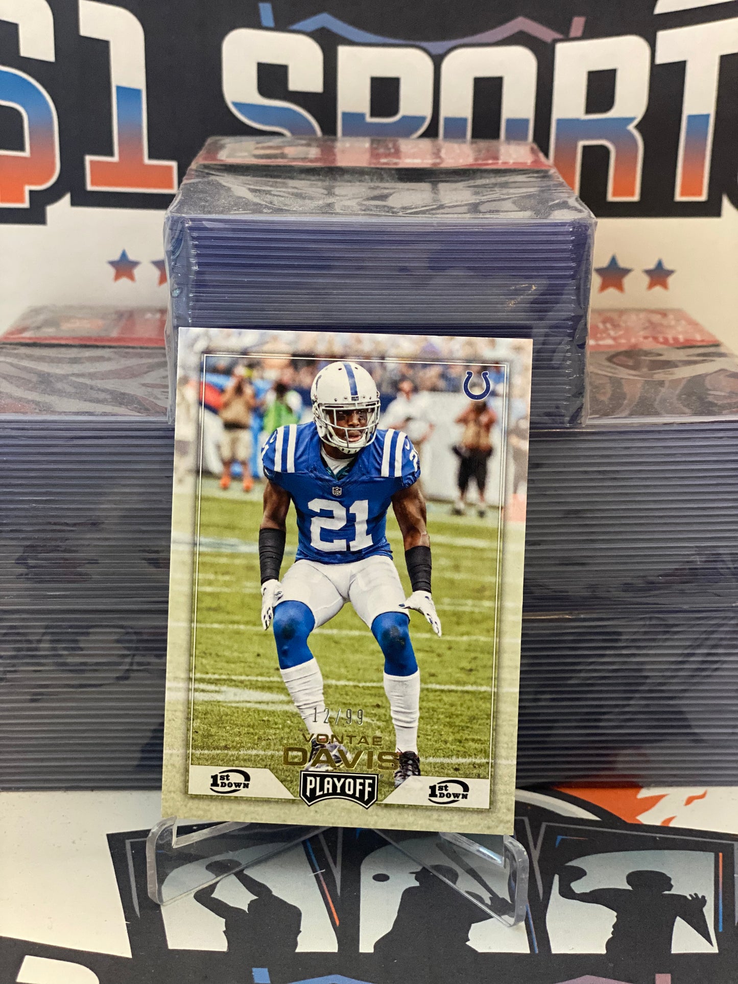 2016 Panini Playoff (1st Down 12/99) Vontae Davis #86