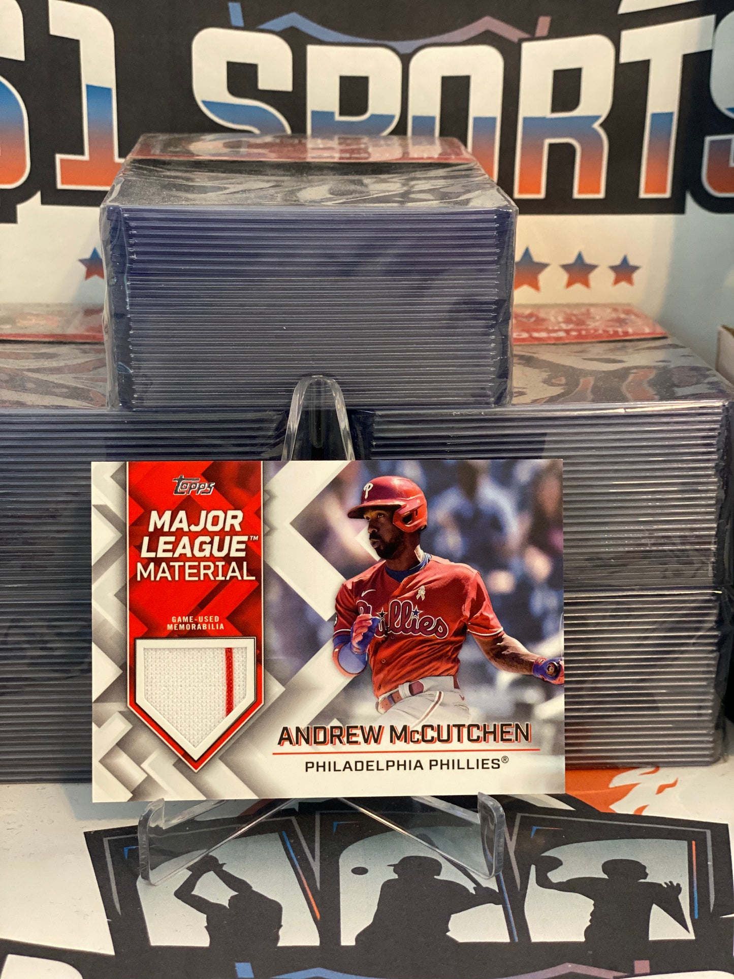 2022 Topps (Major League Material Relic) Andrew McCutchen #MLM-AM