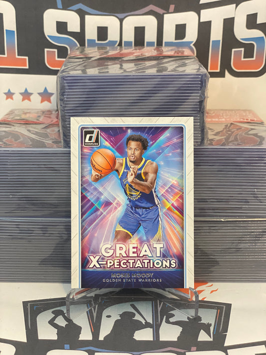 2021 Donruss (Great X-Pectations) Moses Moody Rookie #2