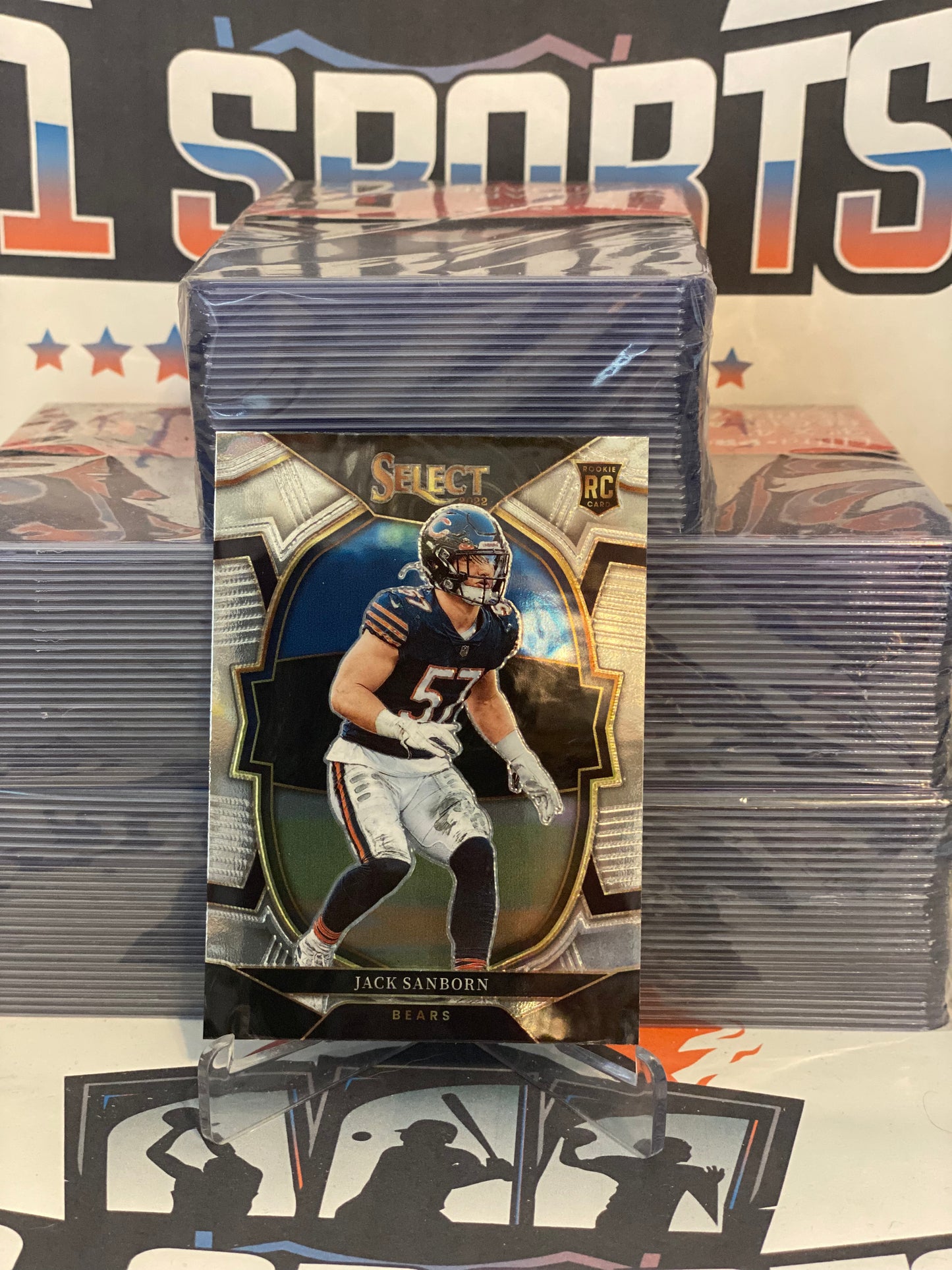 2022 Panini Select Jack Sanborn Rookie #62