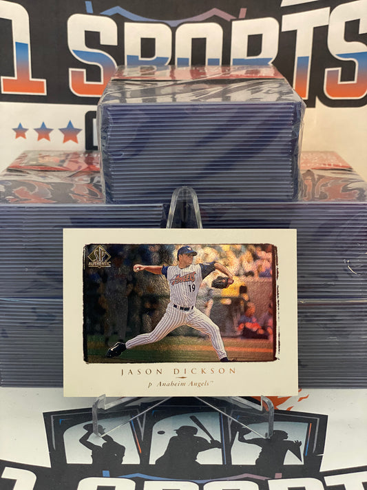 1998 Upper Deck SP Authentic Jason Dickson #34