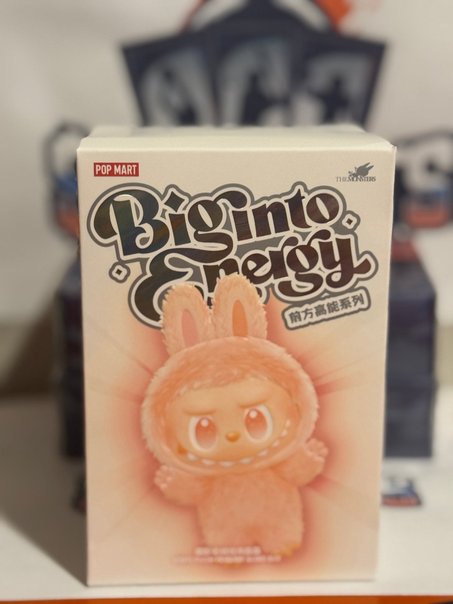 Labubu Sealed Mystery Blind Box - Plush Pendant "Big Into Energy" The Monsters (PopMart Authentic)