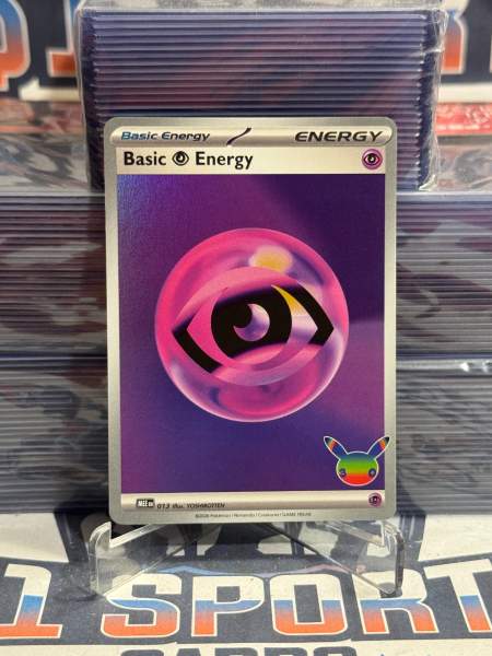Pokemon TCG: 30th Celebration - Basic Psychic Energy (Holo) #13