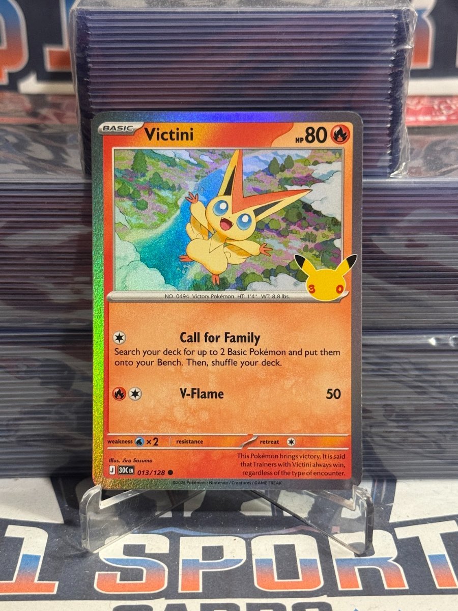 Pokemon TCG: 30th Celebration - Victini (Holo, Common) 13