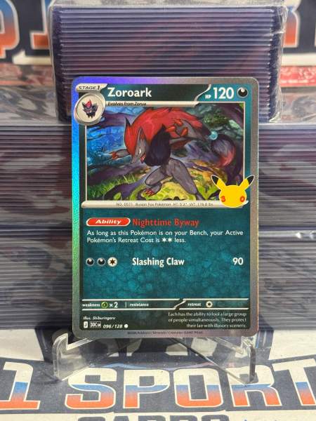 Pokemon TCG: 30th Celebration - Zoroark (Holo, Common) #96