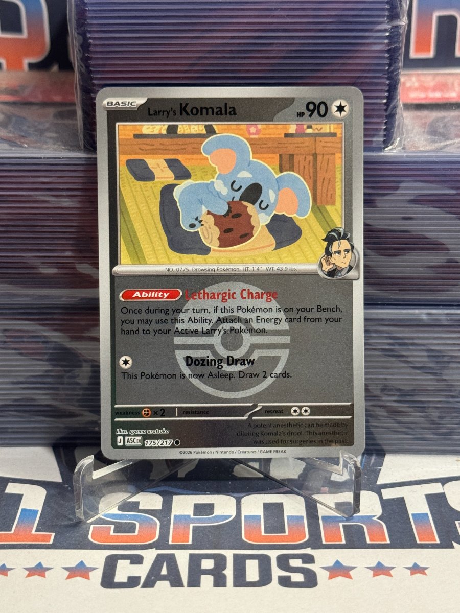 Pokemon TCG: Ascended Heroes - Larry's Komala (Poke Ball, Common) #175