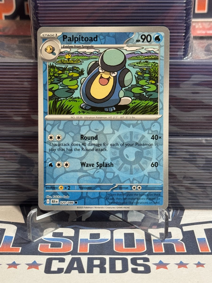 Pokemon TCG: Black & White - Palpitoad (Reverse Holo, Common) 20