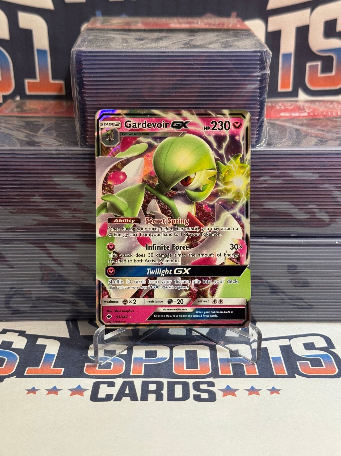 Pokemon TCG: Burning Shadows - Gardevoir GX (Ultra Rare) #93