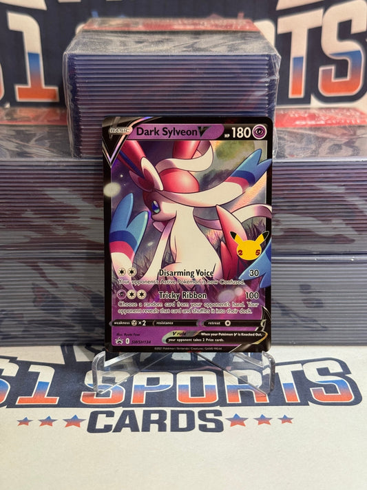 Pokemon TCG: Celebrations - Dark Sylveon V (Promo) #SWSH134