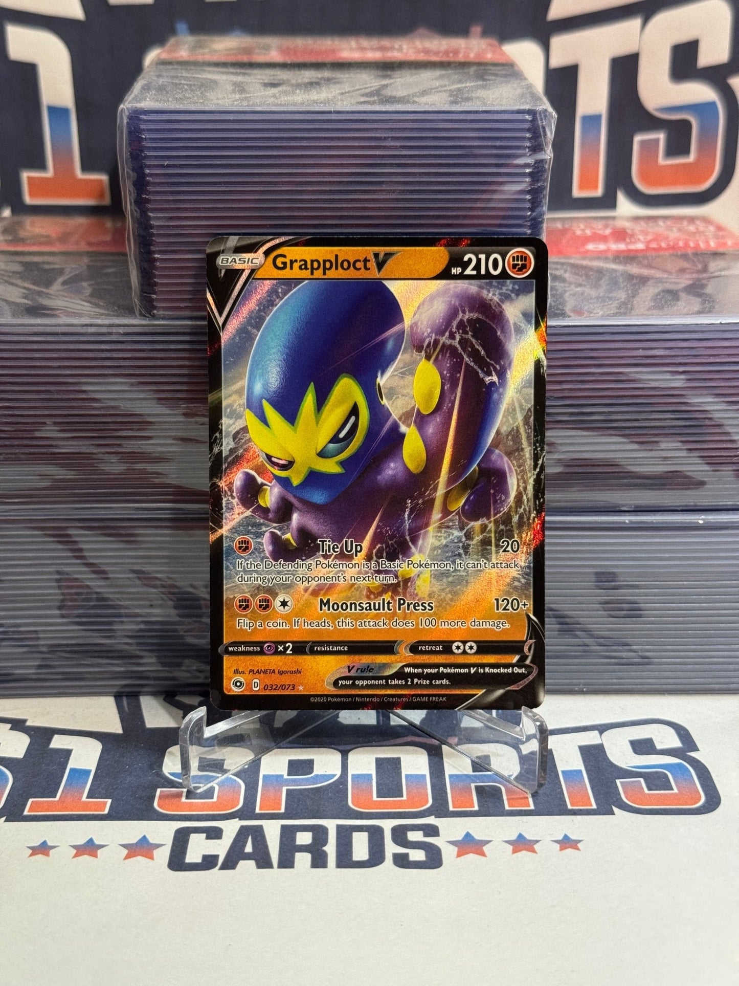 Pokemon TCG: Champion's Path - Grapploct V (Ultra Rare) #32