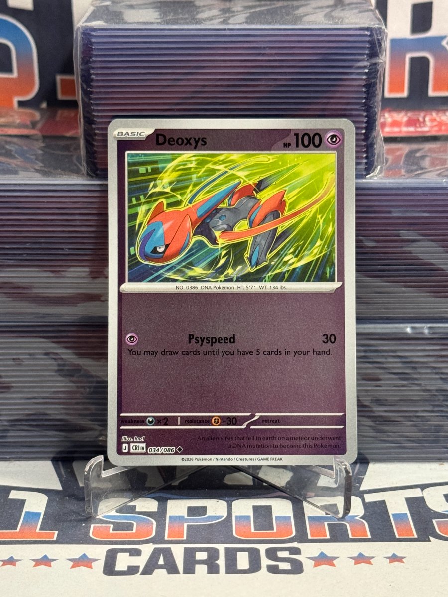 Pokemon TCG: Chaos Rising - Deoxys (Reverse Holo, Uncommon) #34