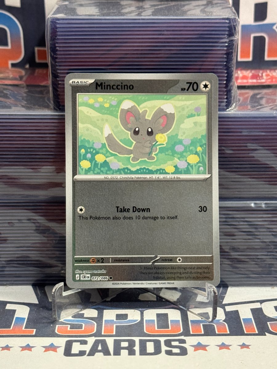 Pokemon TCG: Chaos Rising - Minccino (Reverse Holo, Common) #72