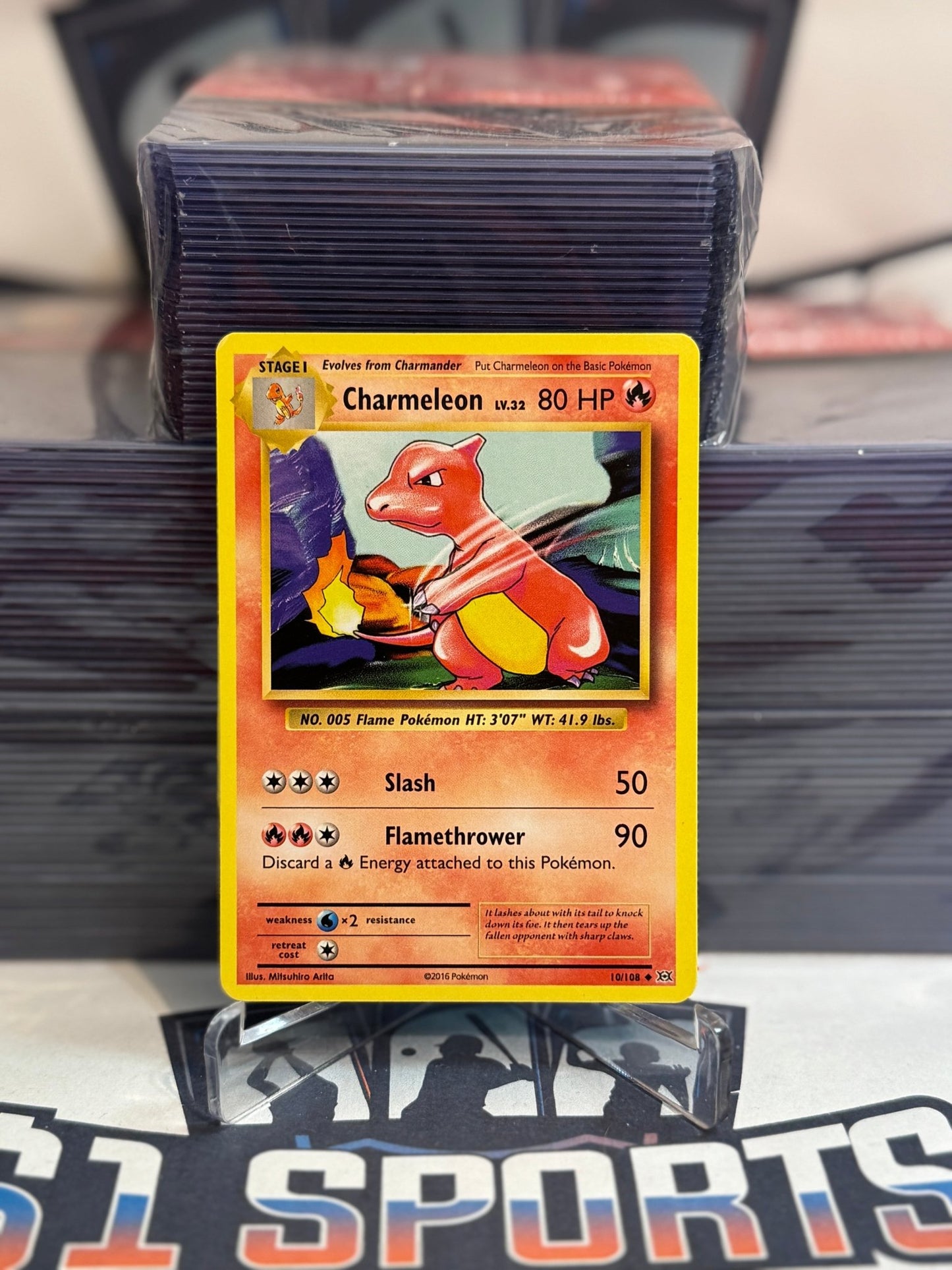 Pokemon TCG: Evolutions - Charmeleon (Uncommon) #10