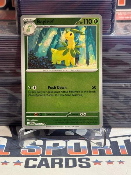 Pokemon TCG: Mega Evolutions - Bayleef (Reverse Holo, Common) 9