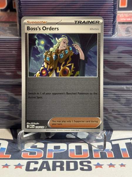 Pokemon TCG: Mega Evolutions - Boss' Orders (Reverse Holo, Uncommon) 11