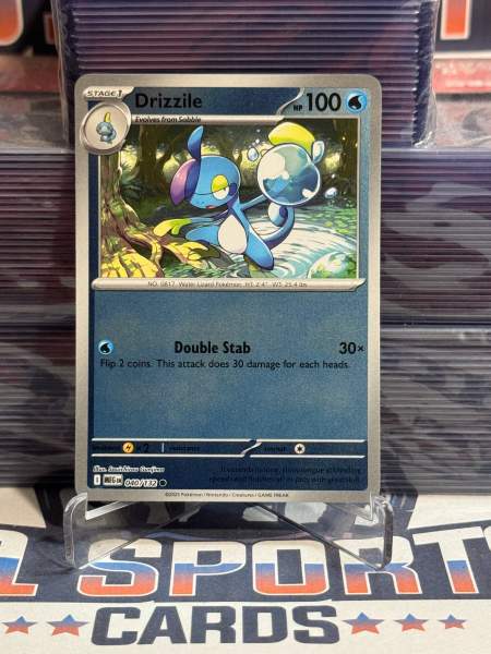 Pokemon TCG: Mega Evolutions - Drizzile (Reverse Holo, Common) 40