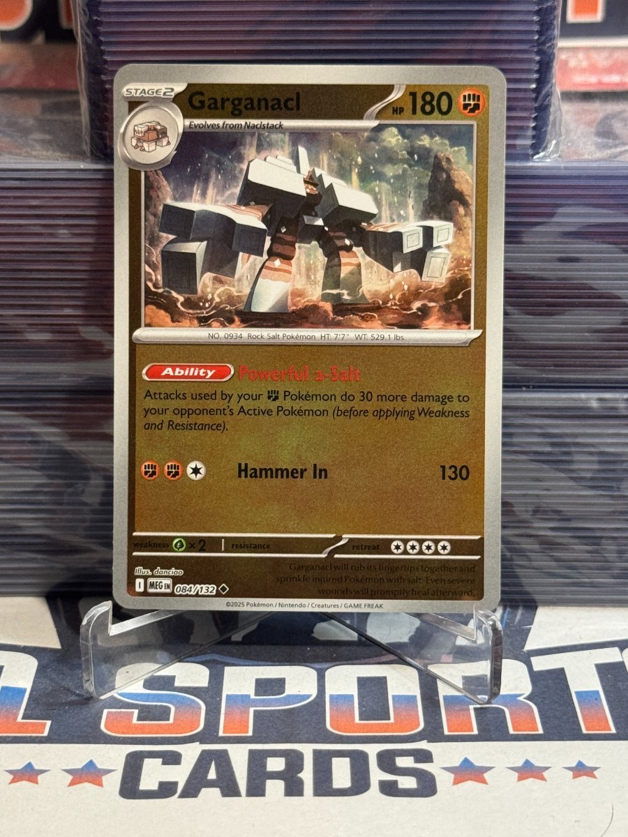 Pokemon TCG: Mega Evolutions - Garganacl (Reverse Holo, Uncommon) 84