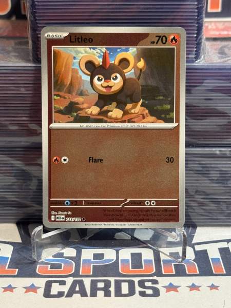 Pokemon TCG: Mega Evolutions - Litleo (Reverse Holo, Common) 23