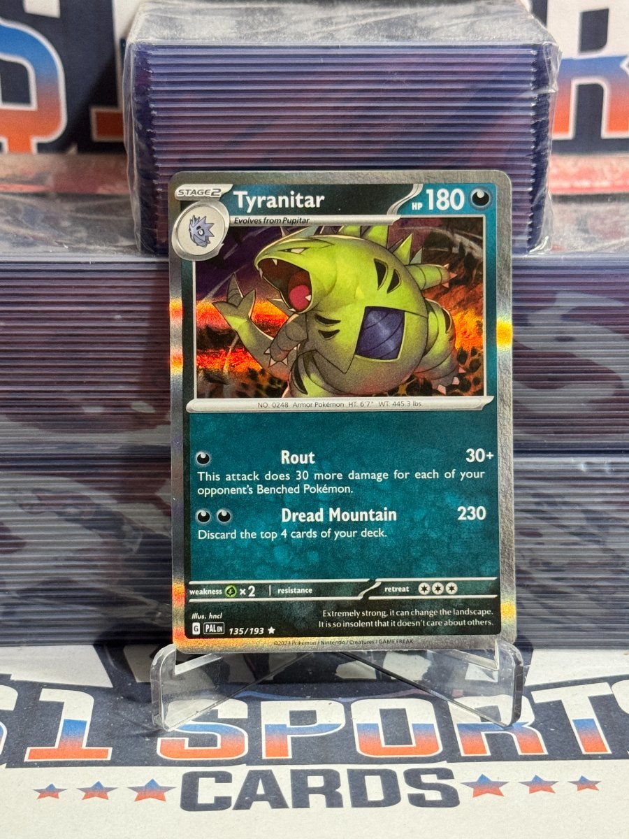 Pokemon TCG: Paldea Evolved - Tyranitar (Holo, Rare) 135