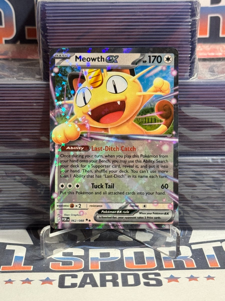 Pokemon TCG: Perfect - Meowth EX (Double Rare) 62