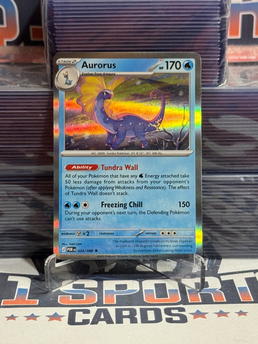 Pokemon TCG: Perfect Order - Aurorus (Holo, Rare) 24