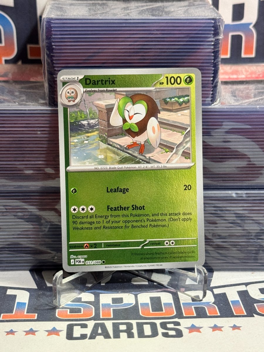 Pokemon TCG: Perfect Order - Dartrix (Reverse Holo, Common) 11