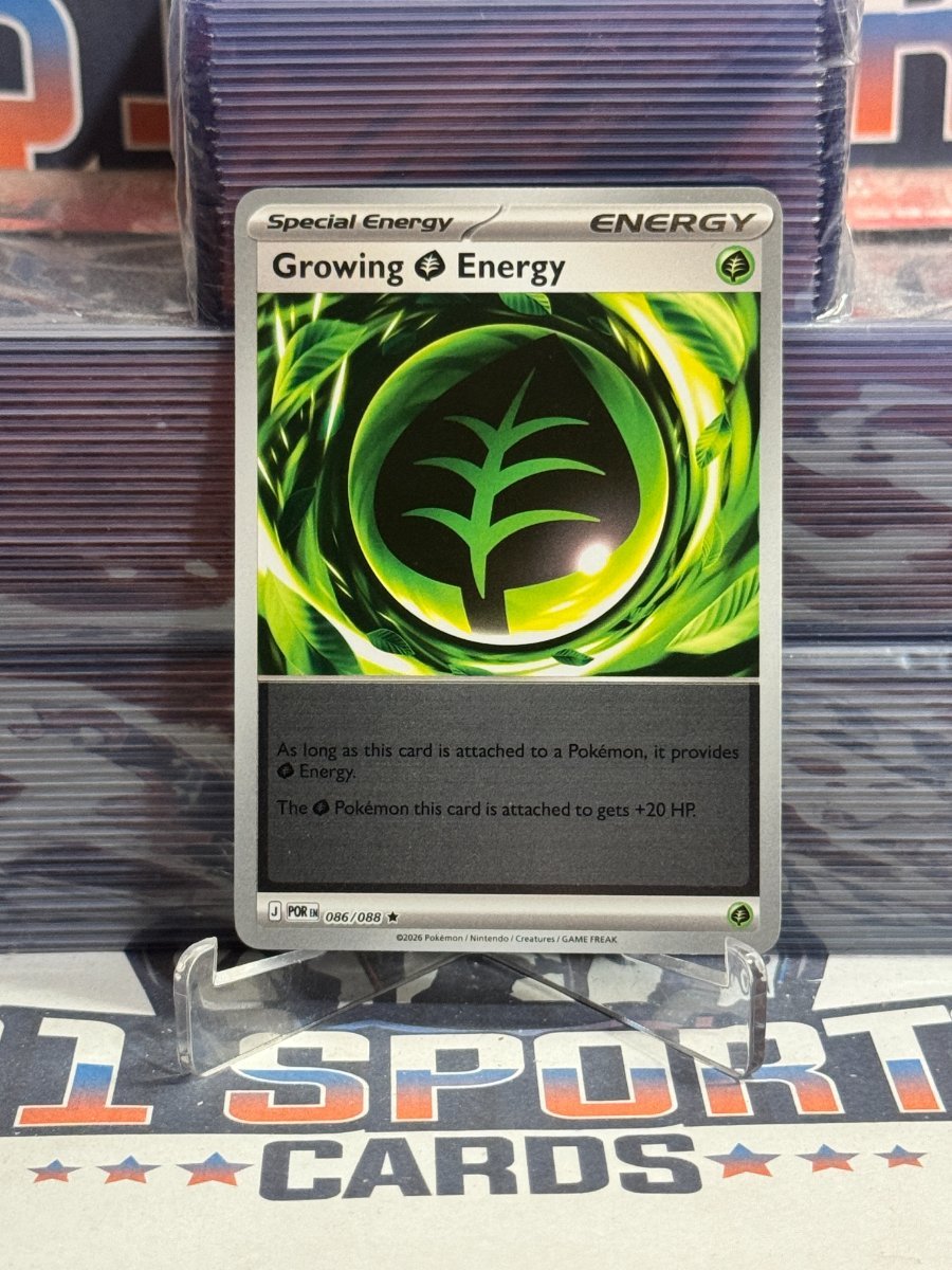 Pokemon TCG: Perfect Order - Growing Energy (Reverse Holo, Rare) 86