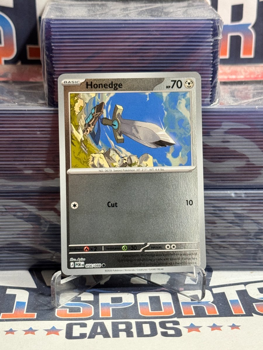 Pokemon TCG: Perfect Order - Honedge (Reverse Holo, Common) 56