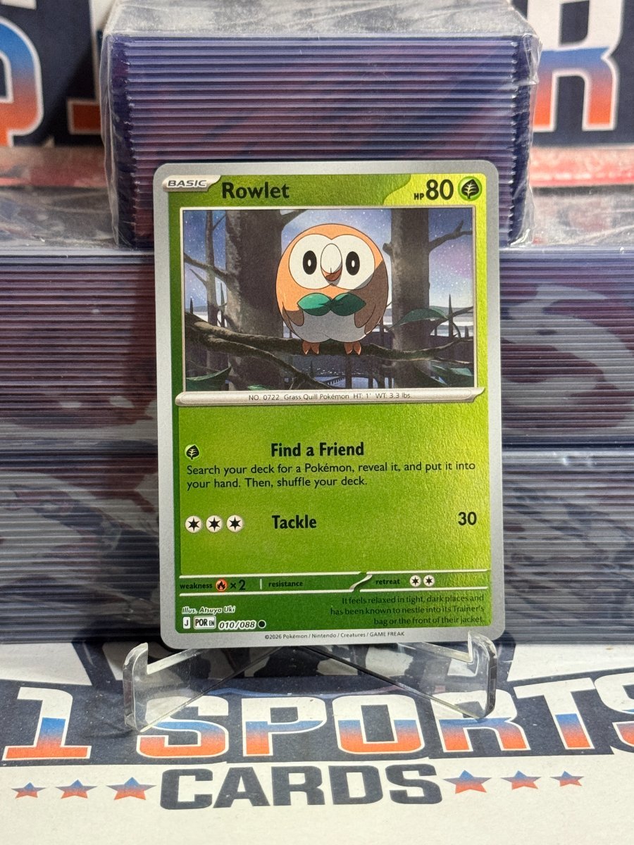 Pokemon TCG: Perfect Order - Rowlet (Reverse Holo, Common) 10