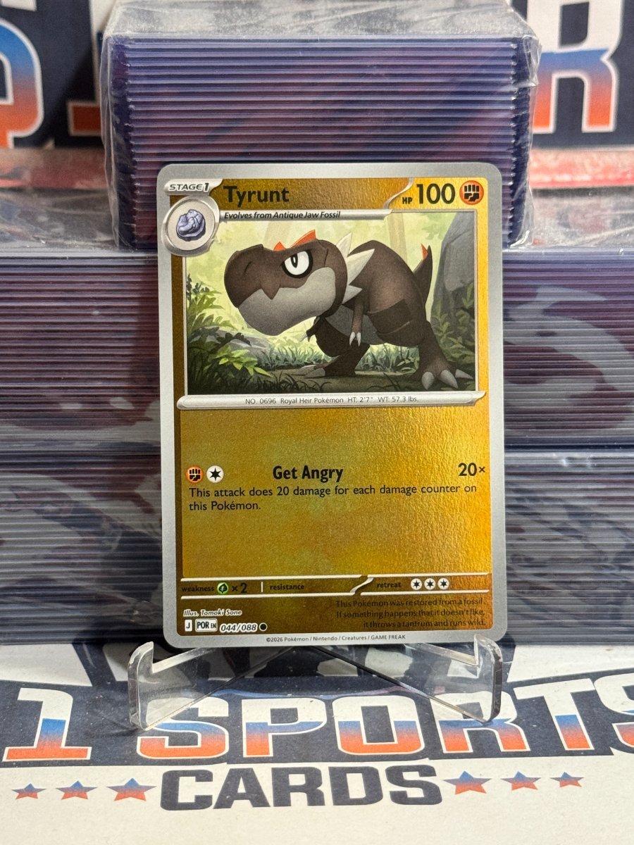Pokemon TCG: Perfect Order - Tyrunt (Reverse Holo, Common) 44