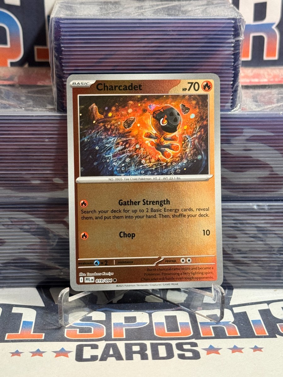 Pokemon TCG: Phantasmal Flames - Charcadet (Reverse Holo, Common) 19