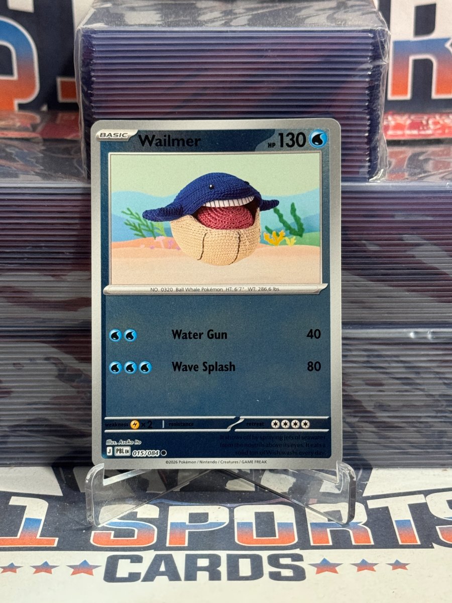 Pokemon TCG: Pitch Black - Wailmer (Reverse Holo, Common) #15