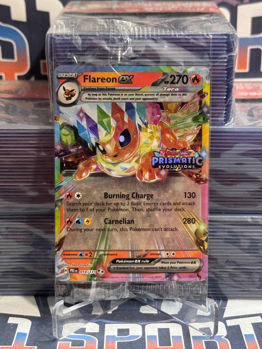 Pokemon TCG: Prismatic Evolutions - Flareon EX (Double Rare) 14